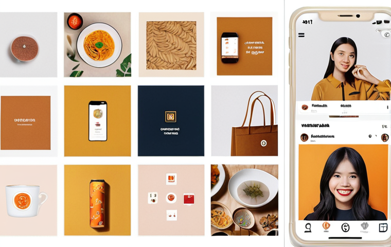 **Instagram Feed for a Vietnamese Designer:**  A visually appealing and unified Instagram feed showcasing minimalist graphic design, with consistent use of warm, natural filters. Focus on images of completed branding projects, mockups featuring Vietnamese brands, and design process snippets. Include a profile picture of a smiling, professional-looking designer and Vietnamese language hashtags like #thietke (design), #graphicdesignvn, #brandingvn.